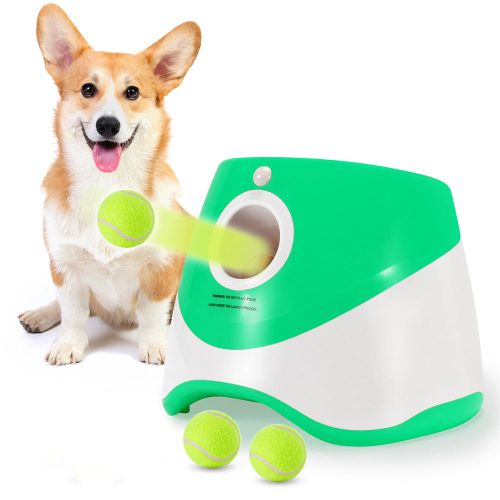 Automatic Throwing Machine  Pet Outdoor Toy Ball Dog Tennis Launcher  Dog Walking Tool