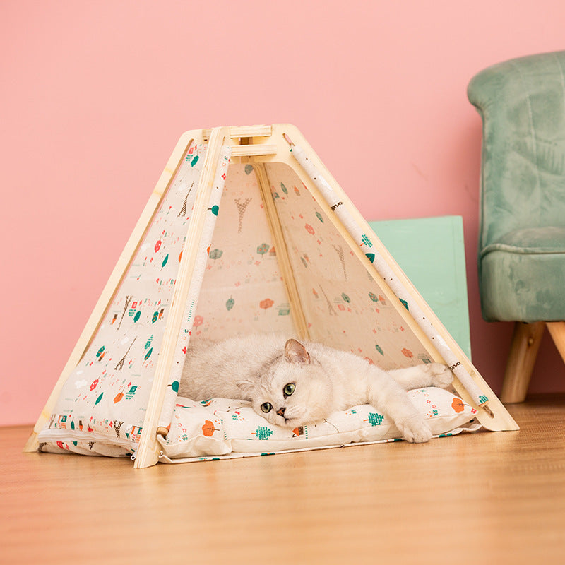 Cat Mat Autumn And Winter tent