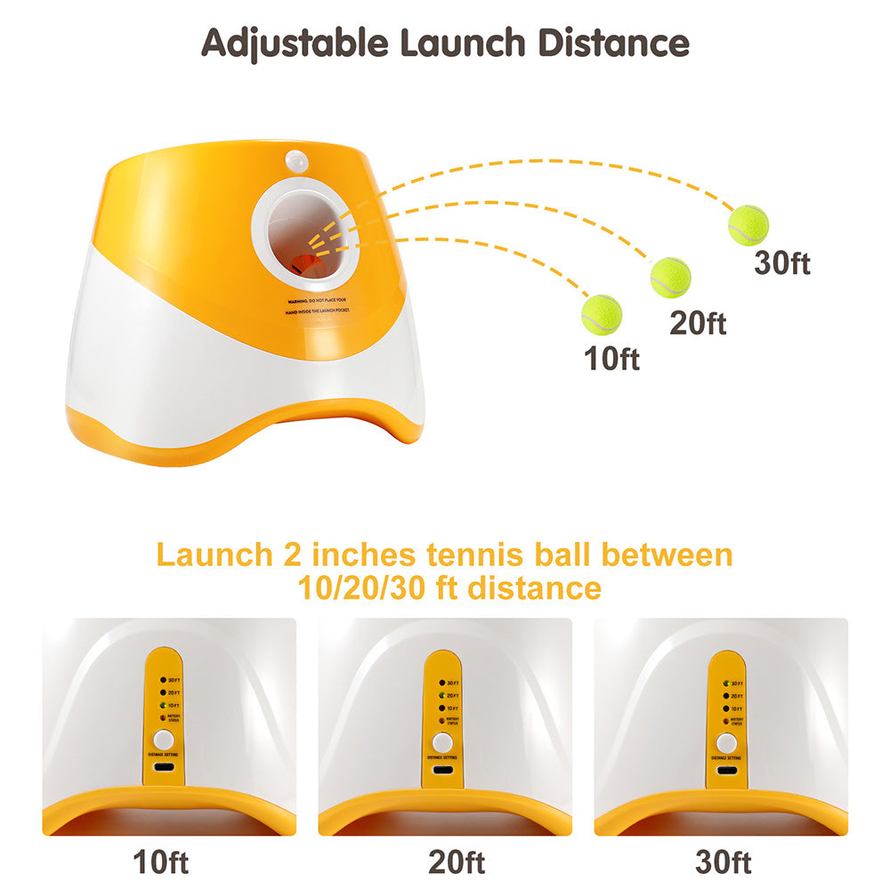 Automatic Throwing Machine  Pet Outdoor Toy Ball Dog Tennis Launcher  Dog Walking Tool